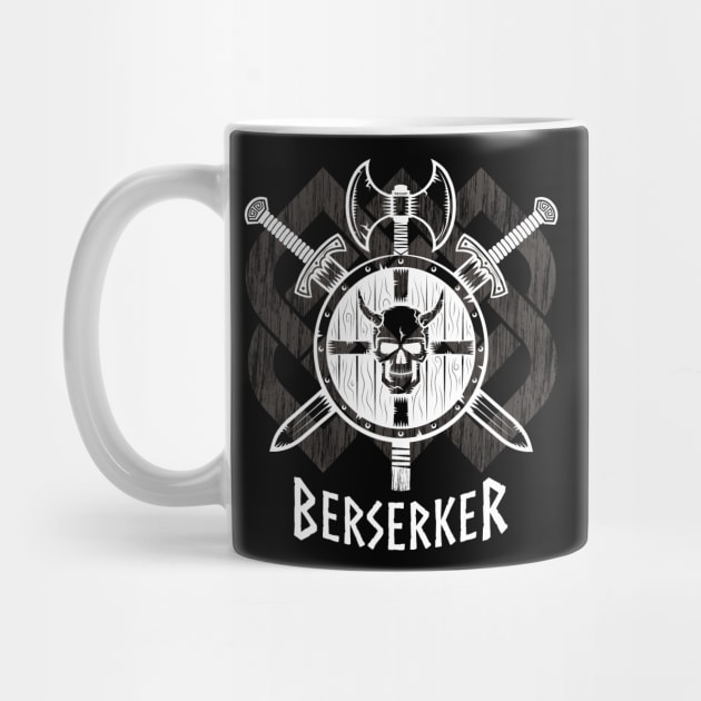 Berserker Viking wild warrior by LittleBean